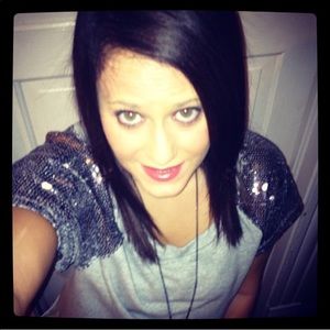 Buckle Daytrip crop sparkle sweatshirt